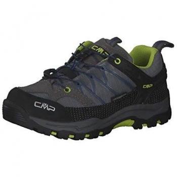 CMP Kids Rigel Low Trekking Shoe WP, Zapatillas de Senderismo, Graffite-Marine, 29 EU