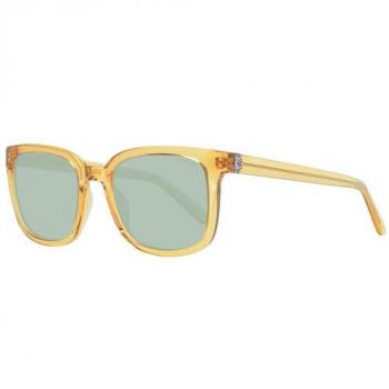 Guess Women's Yellow Square Frame Sunglasses GU00065 41N 150 mm