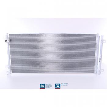 Condensador de aire acondicionado NISSENS 941224 con secador, Aluminio, compatible con HONDA CIVIC 10, refrigerante R134a