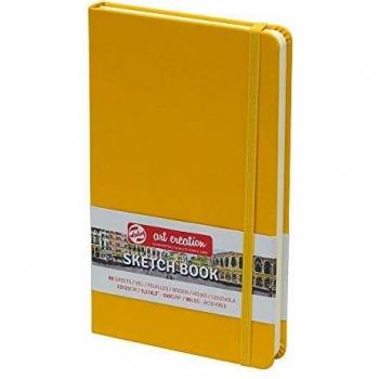 Cuaderno de bocetos Art Creation Amarillo 140 g/m² - 80 hojas - 13 x 21 cm