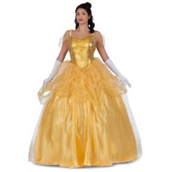 Disfraz Princesa Bella Encantada L (Vestido, guantes y enaguas)