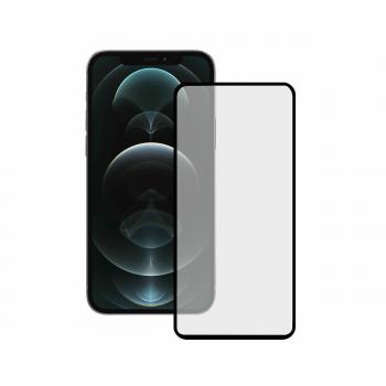 Ksix Protector de Pantalla Cristal Templado Doble Adhesivo Borde Negro para iPhone 14 Plus
