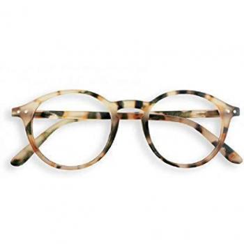 IZIPIZI E Reading #D Light Tortoise Eyeglasses +1.00 (Frame Only) - Blue Light Block Available