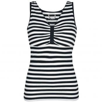 R.E.D. by EMP Kiss Me Deadly Top Mujer Negro-Blanco 4XL