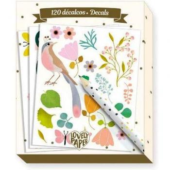 Conjunto de 120 Calcomanías Decorativas Tinou Lovely Paper