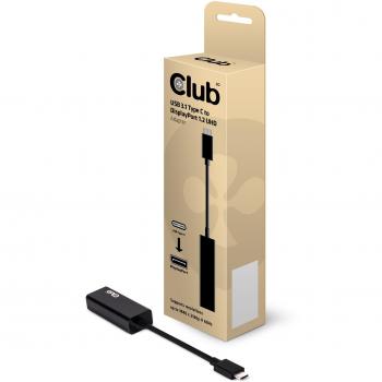Club-3D CAC-1507 - Adaptador Usb 3.1, Tipo C, DisplayPort 1.2, UHD active