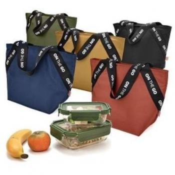 Bolso porta alimentos surtido para llevar tus comidas de forma práctica y colorida