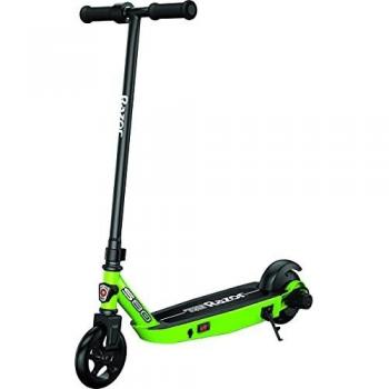Scooter Eléctrico Razor Power Core S80 Verde 12V, Motor de Alto Par, Velocidad Máxima 16 km/h, Diseño Resistente para Niños a Partir de 8 Años