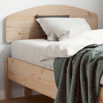 Cabecero de madera maciza de pino 75 cm