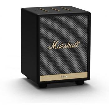 Marshall Uxbridge Voice Altavoz Inteligente con Asistente de Google Wi-Fi Hi-Fi Audio Negro