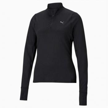 Sudadera con Capucha Puma Run Favorite para mujer en color negro