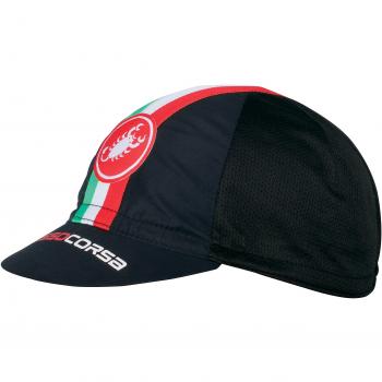 Castelli - Cap Performance Cycling, color negro