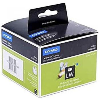 DYMO Etiquetas multifunción Etiquetas multifunción, Blanco, Etiqueta para impresora autoadhesiva, Papel, Desmontable, Rectángulo, LabelWriter