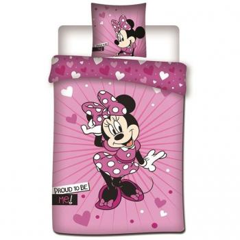 Funda Nórdica Minnie Disney Cama 90cm Microfibra