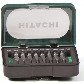 Set de 10 puntas de 40mm largo referencia 711000 - Hikoki - Caja