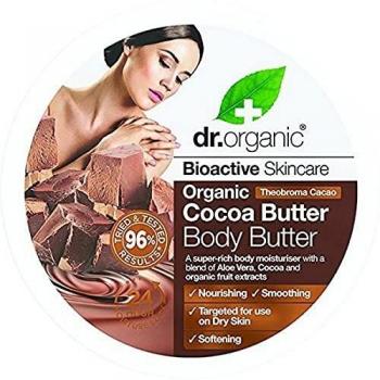 Dr. Organic - Mantecas corporales con manteca de cacao 200 ml