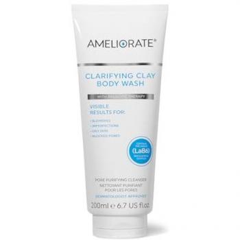 Blemish-Fighting Clarifying Clay Body Wash with Hyaluronic Acid and Inulin - 200ml