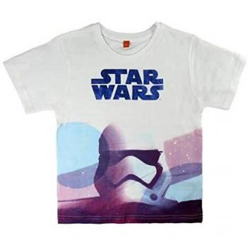 Star Wars S0712915 Camiseta, Blanco, 12 años Unisex niños