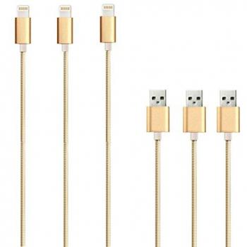 Cable lightning Nylon Ladekabel para Apple iPhone iPad by tipo chros