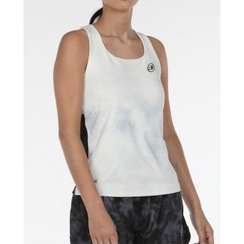 Camiseta de tirantes para mujer Bullpadel Eneal - Blanco XXL