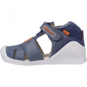 Sandalias Niño Biomecanics Modelo 202141 Color Azul Petrol