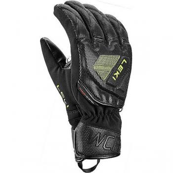 Guantes Leki WCR C-Tech 3D negro amarillo neón infantil - 5
