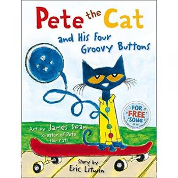 Pete el Gato y sus Cuatro Botones Geniales - Libro Infantil Interactivo
