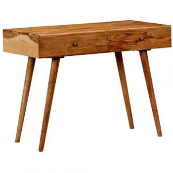 Solid Acacia Wood Desk 39.3x20x29.9 (100x51x76 cm)