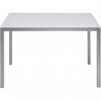 Mesa de cocina de cristal Bristol con elegante diseño moderno y resistente estructura metálica - El Corte Inglés