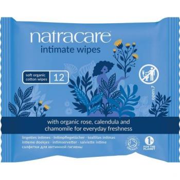 Eco-Friendly Intimate Feminine Wipes - 12 Units