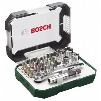 Juego de Puntas de Destornillador y Vasos 26 Piezas Bosch