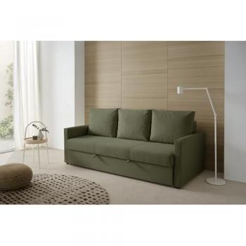 Sofá Cama Alta Gama 3 Plazas Eden Verde de Diseño Matris