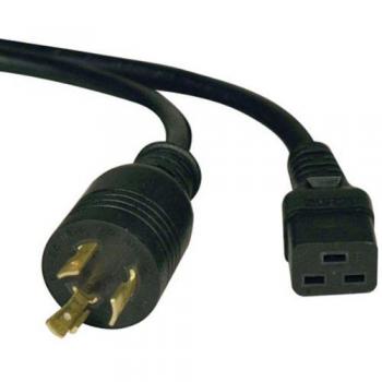 Tripp lite heavyduty power cord for pdu and ups 20a 12awg iec320c19 to nema l620p 14ftp040014