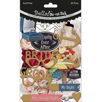 Ruby Rock-It Bella Wedd Die-Cuts