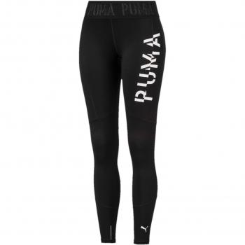 PUMA Logo 7/8 Tight Mallas Deporte, Mujer, Black, S