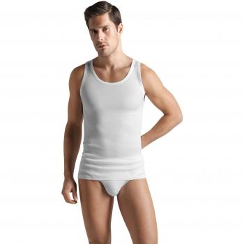 Hanro Men's White Sleeveless T-Shirt, Size XL