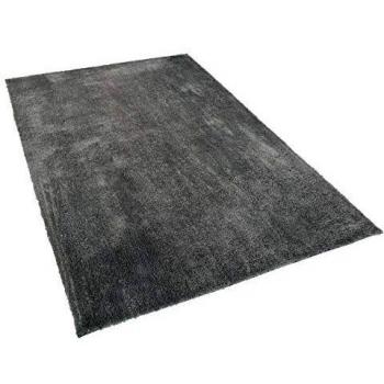 Alfombra Shaggy Gris Claro 200 x 300 cm Poliéster Hecho a Mano Pelo Largo Evren