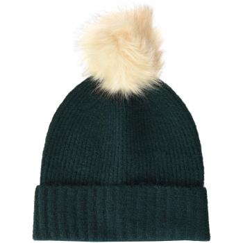 PIECES Pcdiana Wool Hood Noos, Gorro de Punto para Mujer, Azul