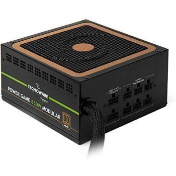 Alimentador Modulado Tecnoware Power Game 650W ATX 80 Plus Bronze con Ventilador Ultra Silencioso