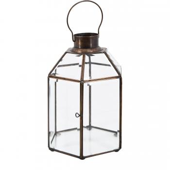 Moycor 7590107.0 Bisel - Portavelas hexagonal grande, 20x18x28 cm