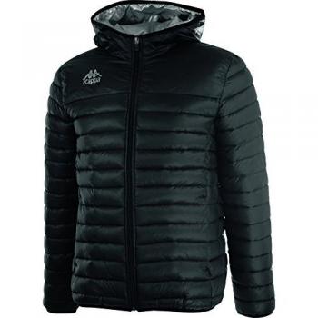 Kappa Dasio Padded Jkt, Chaqueta Unisex infantil, Negro