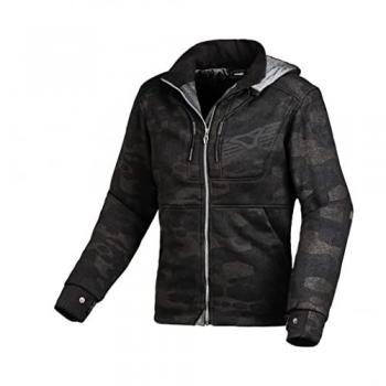 Chaqueta de Moto para Mujer Macna District Gris Multicolor