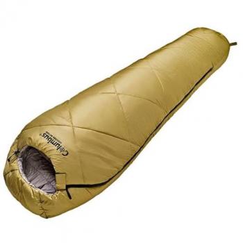 Saco de dormir Columbus Outdoor Santiago 900 Eco +2°C dorado unisex 215 cm