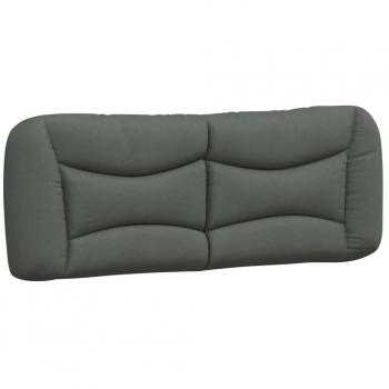 vidaXL Dark Gray Fabric Headboard Cushion 53.9