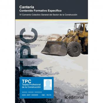 Tpc - Cantería. Contenido Formativo Específico