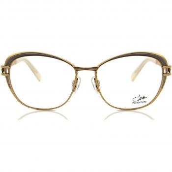 Cazal 1272 003 Armazones para Mujer Dorados, Lentes Recetados Para Mujer Dorados, Gafas Recetadas para Mujer Dorados