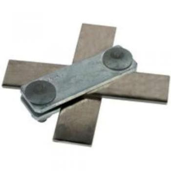 308 230 - Cross Connector Lightning Protection Clamp for Flat Conductors 30 mm