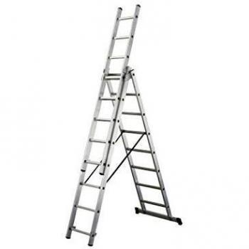 WOLFPACK LINEA PROFESIONAL 23021052 Escalera Aluminio Industrial 14 3x4 MT