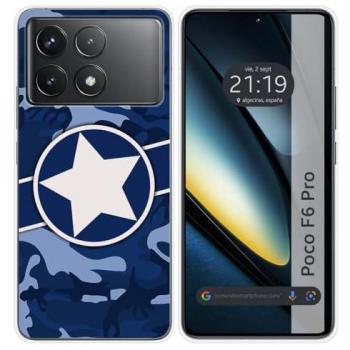 Funda de Silicona Camuflaje 03 para Xiaomi Poco F6 Pro 5G