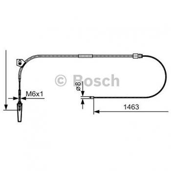 Cable de freno de mano BOSCH 1 987 482 130